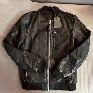 ALLSAINTS TYRO LEATHER BOMBER